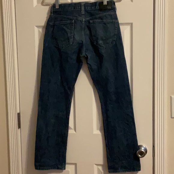 Bullhead young men’s jeans bundle. 2 blue jeans 100 percent cotton, 1 tan jeans - Picture 4 of 16